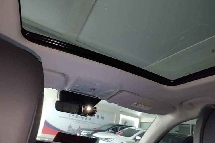 Used Hongqi HS5 2022 Facelifted Version 2.0T Smart Connect Flagship All-Wheel-Drive Edition Headliner