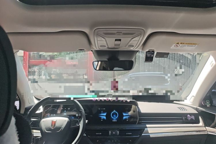 Used Hongqi HS5 2022 Facelifted Version 2.0T Smart Connect Flagship All-Wheel-Drive Edition Headliner