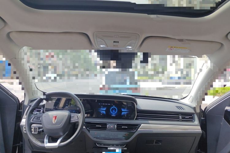 Used Hongqi HS5 2022 Revised Version 2.0T Smart Connect Flagship Edition Headliner
