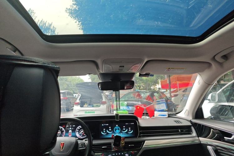 Used Hongqi HS5 2022 Facelifted Version 2.0T Smart Connect Flagship All-Wheel-Drive Edition Headliner