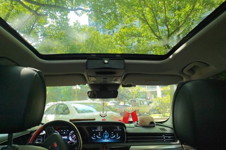 Used Hongqi HS5 2022 Revised Version 2.0T Smart Connect Flagship Edition Headliner