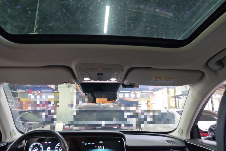 Used Hongqi HS5 2022 2.0T Smart Connect Flagship All-Wheel-Drive Version Headliner