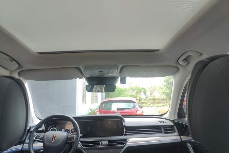 Used Hongqi HS5 2022 Revised Version 2.0T Smart Connect Flagship Edition Headliner