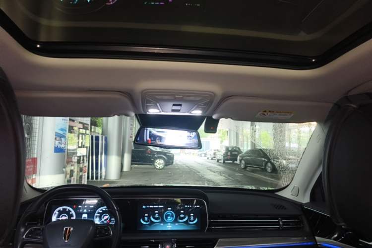 Used Hongqi HS5 2022 Revised Version 2.0T Smart Connect Flagship Edition Headliner
