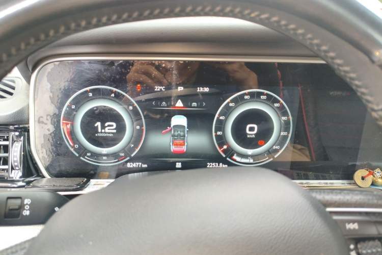 Used Hongqi HS5 2022 2.0T Smart Connect Flagship Edition Instrument Cluster