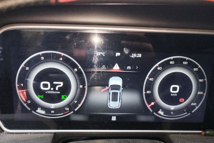 Used Hongqi HS5 2022 Revised Version 2.0T Smart Connect Flagship Edition Instrument Cluster