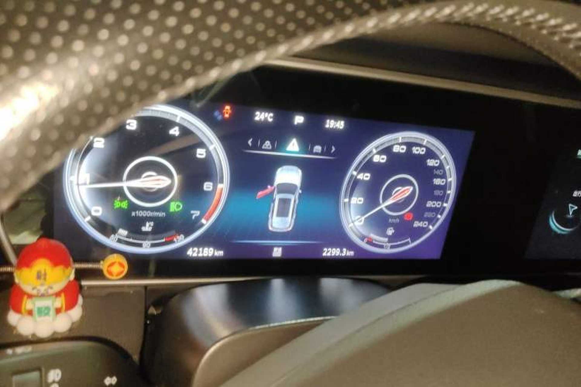 Used Hongqi HS5 2022 Revised Version 2.0T Smart Connect Flagship Edition Instrument Cluster