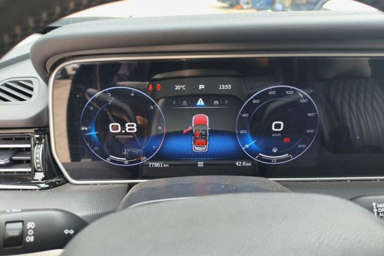 Used Hongqi HS5 2022 2.0T Smart Connect Flagship Edition Instrument Cluster