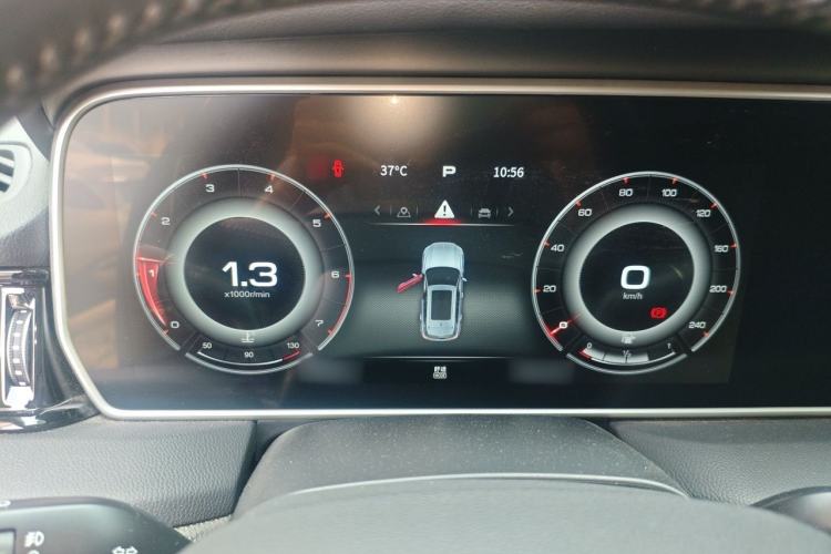 Used Hongqi HS5 2022 Facelifted Version 2.0T Smart Connect Flagship All-Wheel-Drive Edition Instrument Cluster