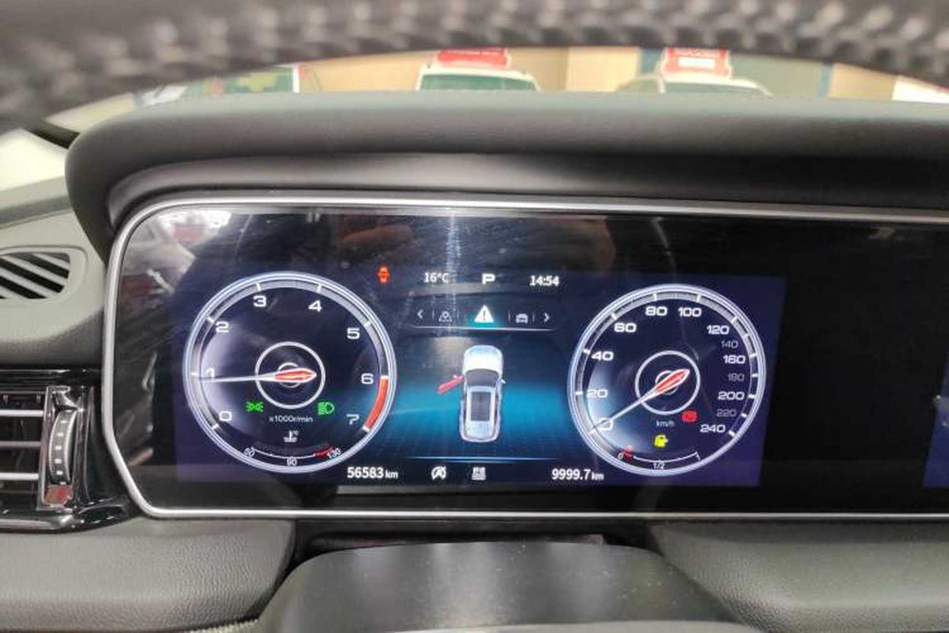 Used Hongqi HS5 2022 Revised Version 2.0T Smart Connect Flagship Edition Instrument Cluster