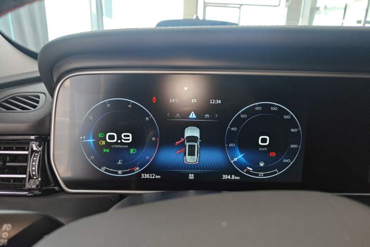Used Hongqi HS5 2022 2.0T Smart Connect Flagship Enjoyment Purchase Edition Instrument Cluster