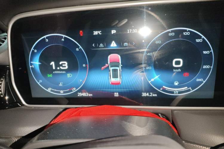 Used Hongqi HS5 2022 2.0T Smart Connect Flagship Edition Instrument Cluster