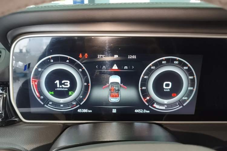 Used Hongqi HS5 2022 2.0T Smart Connect Flagship Enjoyment Purchase Edition Instrument Cluster