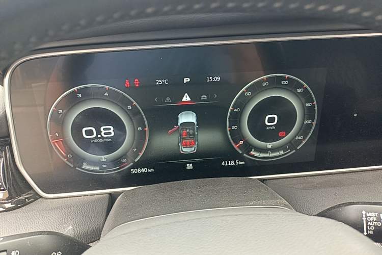 Used Hongqi HS5 2022 2.0T Smart Connect Flagship Edition Instrument Cluster
