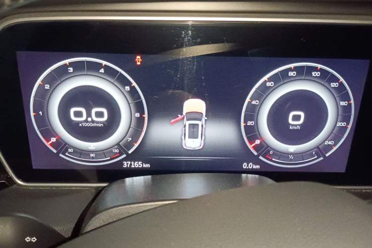 Used Hongqi HS5 2022 2.0T Smart Connect Flagship Enjoyment Purchase Edition Instrument Cluster
