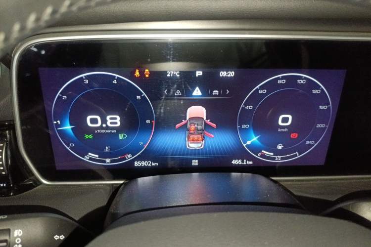 Used Hongqi HS5 2022 2.0T Smart Connect Flagship Edition Instrument Cluster