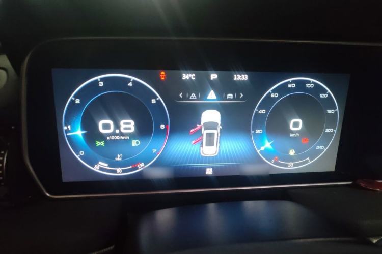 Used Hongqi HS5 2022 2.0T Smart Connect Flagship Edition Instrument Cluster