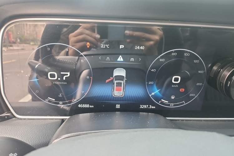 Used Hongqi HS5 2022 2.0T Smart Connect Flagship Edition Instrument Cluster
