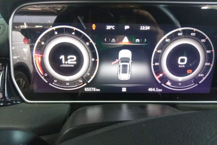 Used Hongqi HS5 2022 Revised Version 2.0T Smart Connect Flagship Edition Instrument Cluster