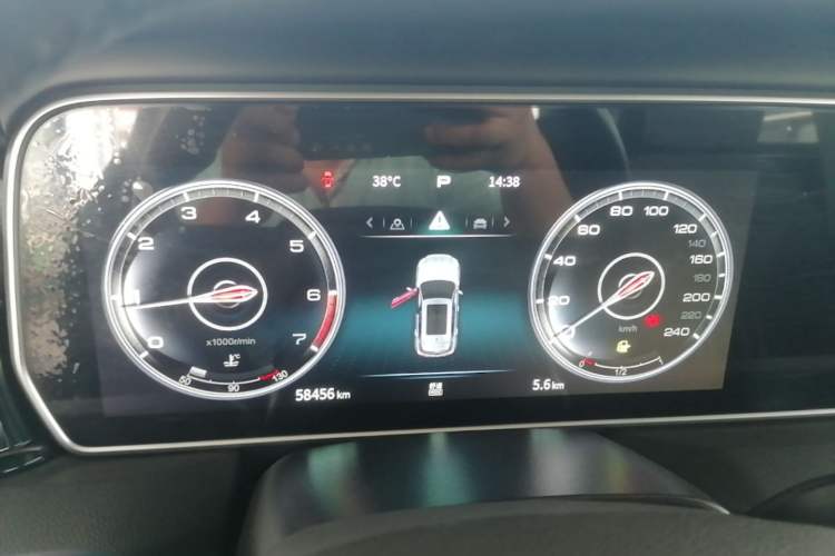 Used Hongqi HS5 2022 2.0T Smart Connect Flagship Edition Instrument Cluster