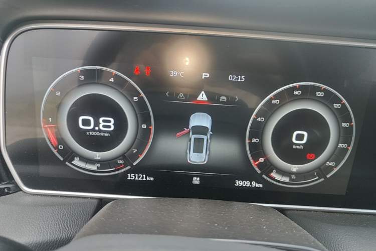 Used Hongqi HS5 2022 Revised Version 2.0T Smart Connect Flagship Edition Instrument Cluster