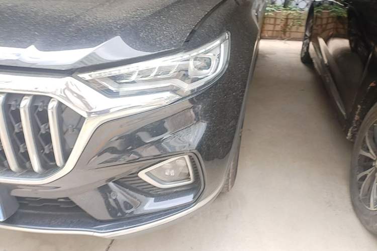 Used Hongqi HS5 2022 Facelifted Version 2.0T Smart Connect Flagship All-Wheel-Drive Edition Left Front Headlight