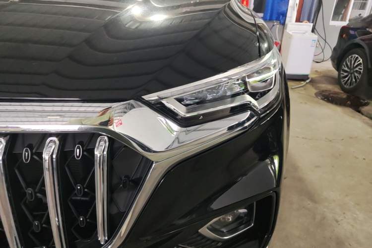 Used Hongqi HS5 2022 2.0T Smart Connect Flagship Enjoyment Purchase Edition Left Front Headlight