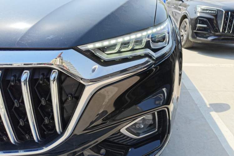 Used Hongqi HS5 2022 Revised Version 2.0T Smart Connect Flagship Edition Left Front Headlight