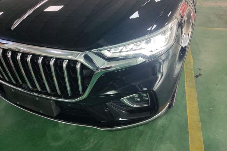 Used Hongqi HS5 2022 Facelifted Version 2.0T Smart Connect Flagship All-Wheel-Drive Edition Left Front Headlight