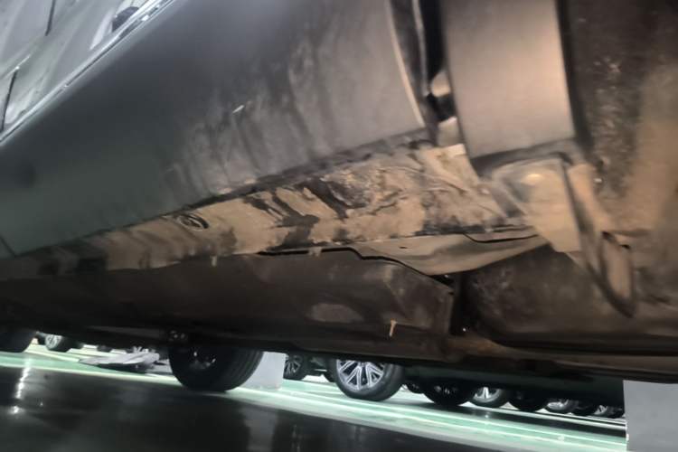 Used Hongqi HS5 2022 Facelifted Version 2.0T Smart Connect Flagship All-Wheel-Drive Edition Left Side Sill