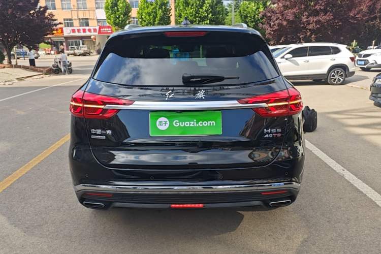 Used Hongqi HS5 2022 Facelifted Version 2.0T Smart Connect Flagship All-Wheel-Drive Edition Rear