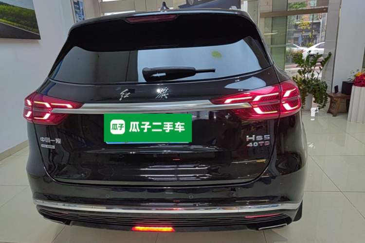 Used Hongqi HS5 2022 Facelifted Version 2.0T Smart Connect Flagship All-Wheel-Drive Edition Rear
