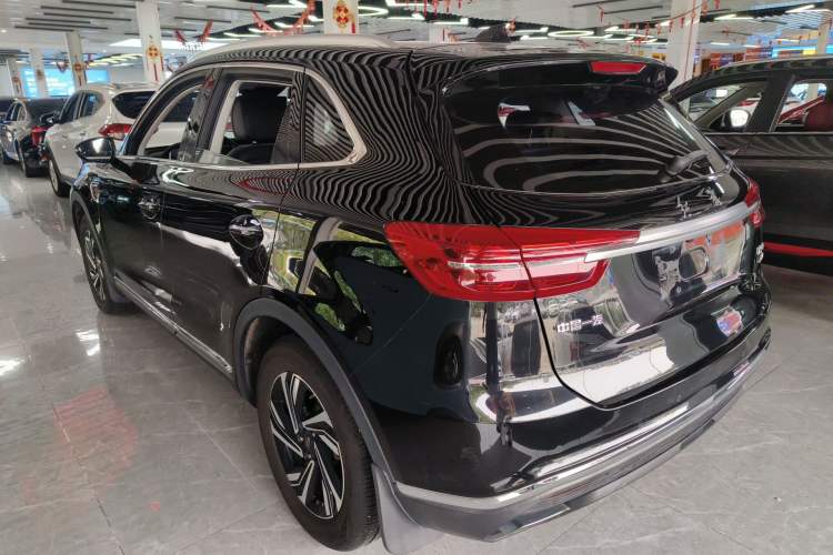 Used Hongqi HS5 2022 2.0T Smart Connect Flagship Edition Rear Left 45 Deg