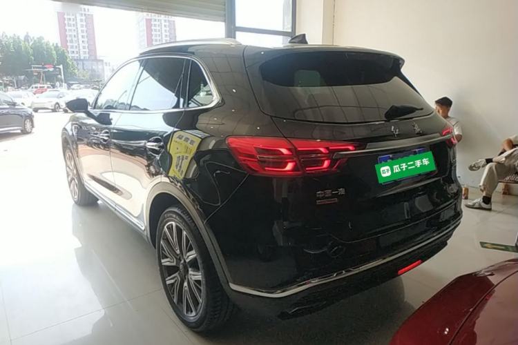 Used Hongqi HS5 2022 Facelifted Version 2.0T Smart Connect Flagship All-Wheel-Drive Edition Rear Left 45 Deg