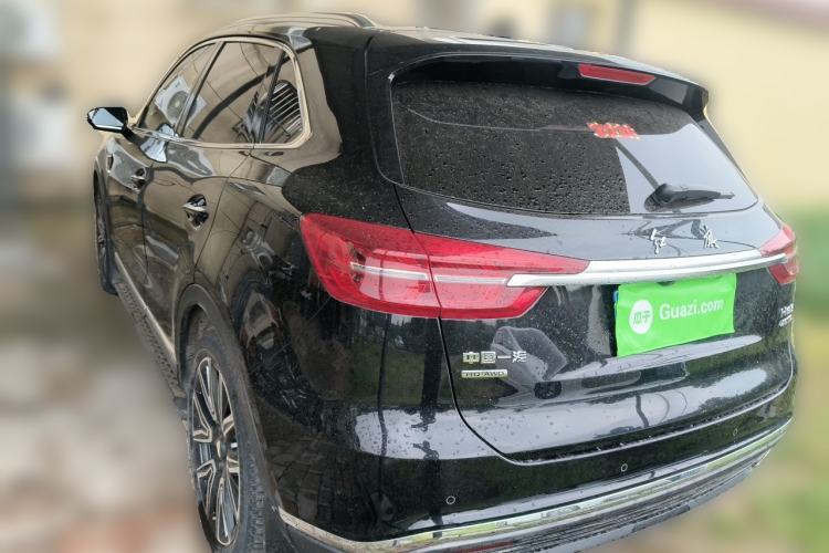 Used Hongqi HS5 2022 Facelifted Version 2.0T Smart Connect Flagship All-Wheel-Drive Edition Rear Left 45 Deg