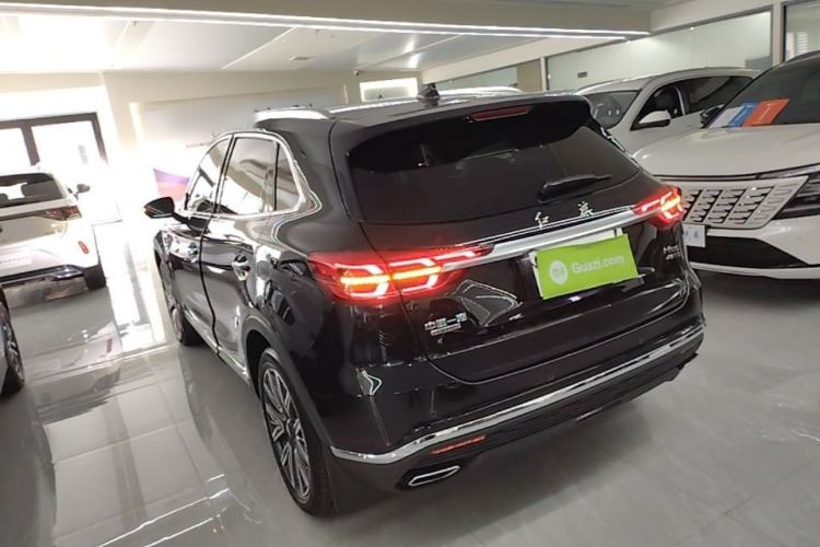 Used Hongqi HS5 2022 Facelifted Version 2.0T Smart Connect Flagship All-Wheel-Drive Edition Rear Left 45 Deg