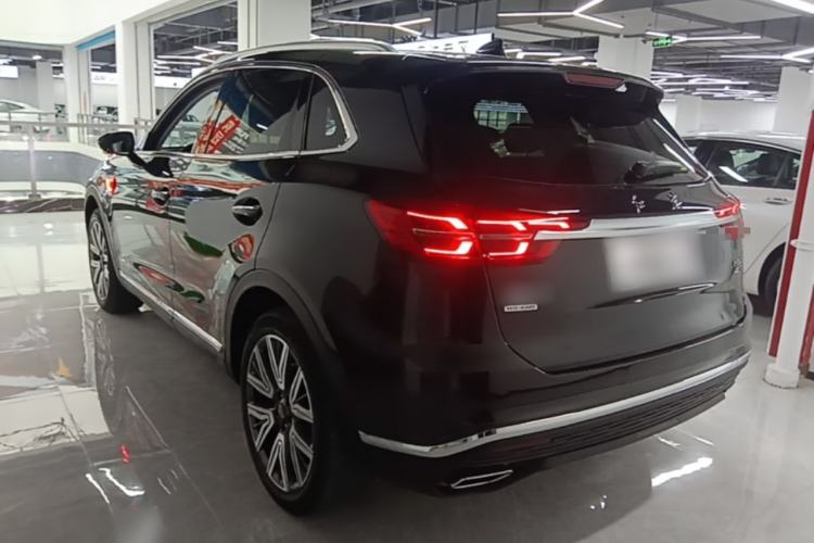 Used Hongqi HS5 2022 Facelifted Version 2.0T Smart Connect Flagship All-Wheel-Drive Edition Rear Left 45 Deg