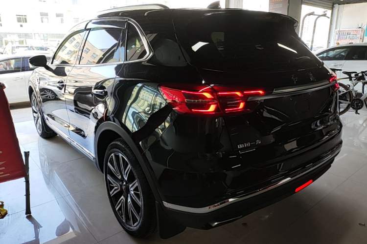 Used Hongqi HS5 2022 Facelifted Version 2.0T Smart Connect Flagship All-Wheel-Drive Edition Rear Left 45 Deg