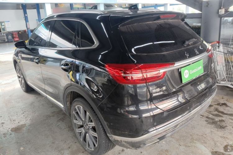 Used Hongqi HS5 2022 Facelifted Version 2.0T Smart Connect Flagship All-Wheel-Drive Edition Rear Left 45 Deg