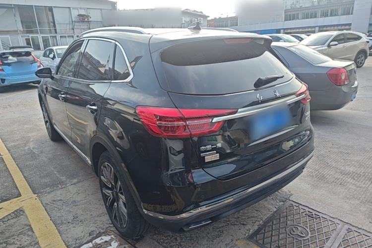 Used Hongqi HS5 2022 Facelifted Version 2.0T Smart Connect Flagship All-Wheel-Drive Edition Rear Left 45 Deg