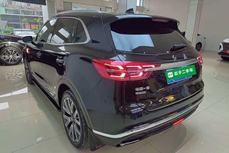 Used Hongqi HS5 2022 Facelifted Version 2.0T Smart Connect Flagship All-Wheel-Drive Edition Rear Left 45 Deg