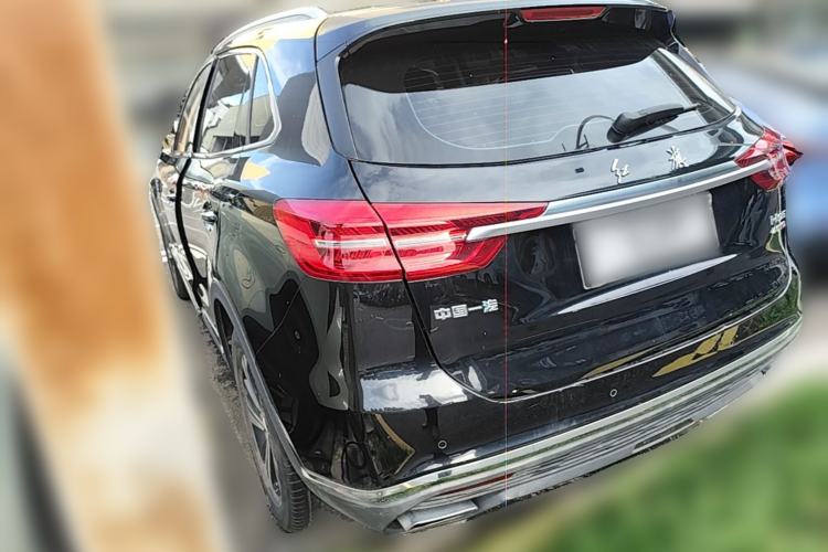 Used Hongqi HS5 2022 2.0T Smart Connect Flagship Edition Rear Left 45 Deg