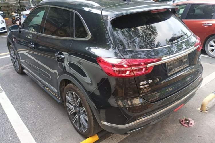 Used Hongqi HS5 2022 Facelifted Version 2.0T Smart Connect Flagship All-Wheel-Drive Edition Rear Left 45 Deg