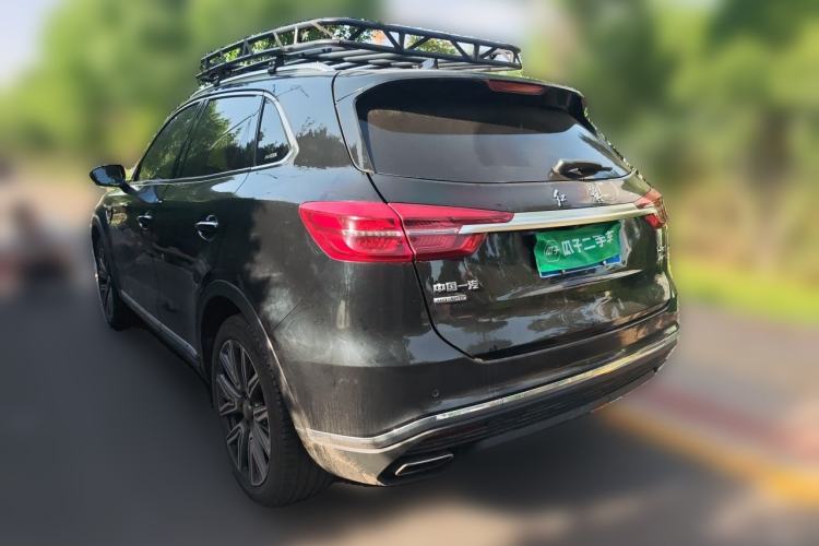 Used Hongqi HS5 2022 Facelifted Version 2.0T Smart Connect Flagship All-Wheel-Drive Edition Rear Left 45 Deg