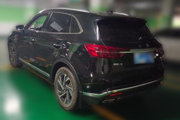 Used Hongqi HS5 2022 2.0T Smart Connect Flagship Enjoyment Purchase Edition Rear Left 45 Deg