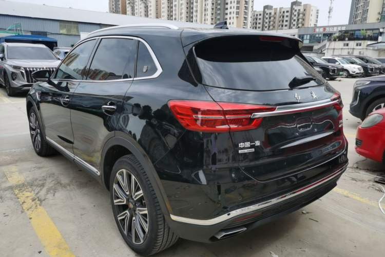 Used Hongqi HS5 2022 2.0T Smart Connect Flagship All-Wheel-Drive Version Rear Left 45 Deg