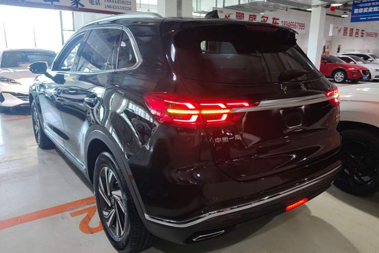 Used Hongqi HS5 2022 Revised Version 2.0T Smart Connect Flagship Edition Rear Left 45 Deg