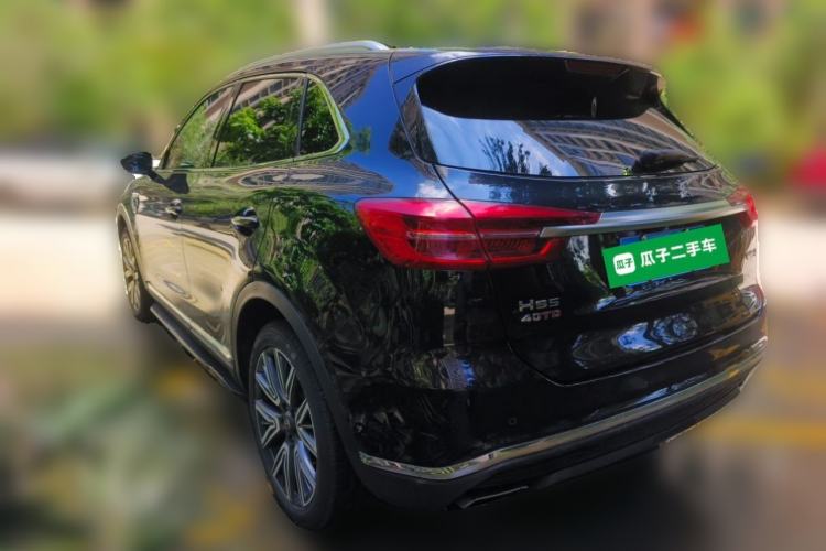 Used Hongqi HS5 2022 Facelifted Version 2.0T Smart Connect Flagship All-Wheel-Drive Edition Rear Left 45 Deg