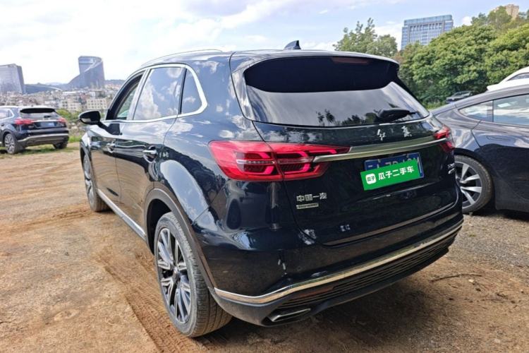 Used Hongqi HS5 2022 Facelifted Version 2.0T Smart Connect Flagship All-Wheel-Drive Edition Rear Left 45 Deg