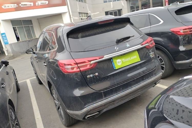 Used Hongqi HS5 2022 Facelifted Version 2.0T Smart Connect Flagship All-Wheel-Drive Edition Rear Left 45 Deg